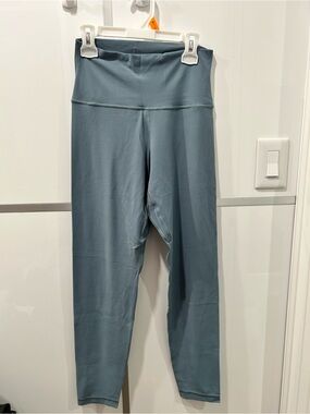 Aritzia High-Rise Leggings in Slate Blue-Grey